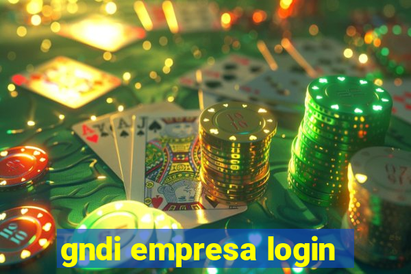 gndi empresa login